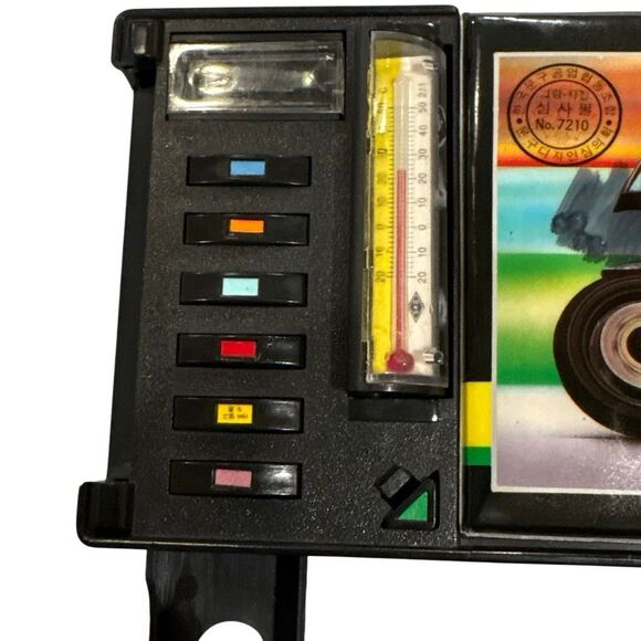 Vintage 1980’s Japanese Reimei New Touch Pencil Case Holland GP Motorcycle AS IS - Picture 9 of 12